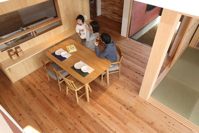 中二階からの眺めです。