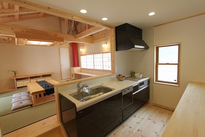 効率的に動きたい家事の動線を考え、使いやすい、住みやすい間取りを作り上げています。