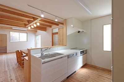 システムキッチンには大容量のドイツ製のミーレの食洗機を採用。 システムキッチンには大容量のドイツ製のミーレの食洗機を採用。