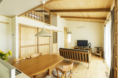 さらっとした空気と無垢の優しさを堪能できるパッシブデザイン