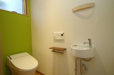 トイレは個性を出しています。