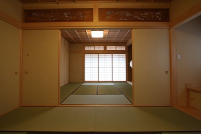 ご夫婦希望の二間続きの和室