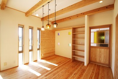 LDのコーナーは仕事スペースとして使われます