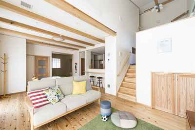 和室まで続き間のＬＤＫ。