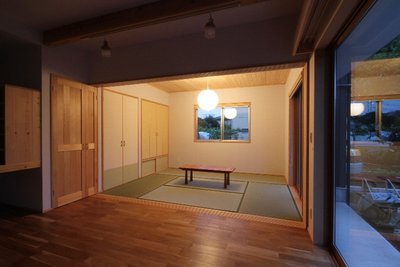 夜の和室