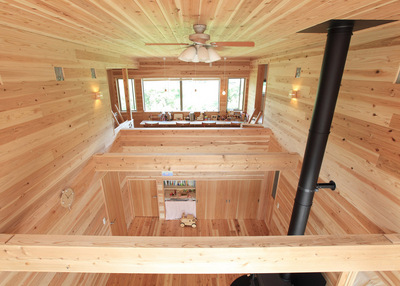 ４姉妹の学習スペース