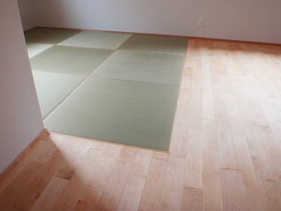 そして畳を入れてフラットに仕上げました。
