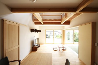 開放的で居心地のよいＬＤＫ