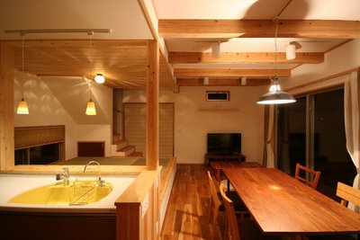 間接照明であたたかい夜の雰囲気 間接照明であたたかい夜の雰囲気