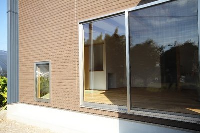 外から見るリビング 外から見るリビング