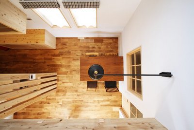 吹抜けよりみるダイニング 吹抜けよりみるダイニング