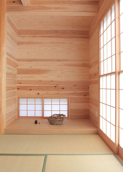 床の間までが板張り