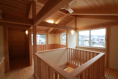 吹き抜けまわりのキャットウォーク 吹き抜けまわりのキャットウォーク