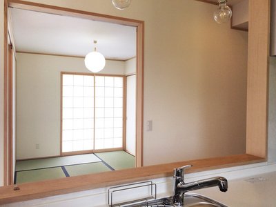 キッチンからの眺め