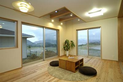 風光明媚な景色を満喫できるリビング