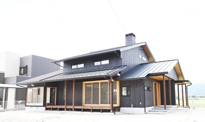 落ち着きのある外観