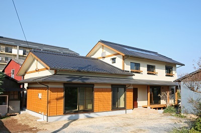 落ち着きあふれる和風の佇まい。