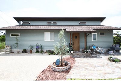 アーリーアメリカンテイストの外観