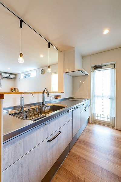 キッチンはパナソニックで、気に入ったものを選びました キッチンはパナソニックで、気に入ったものを選びました