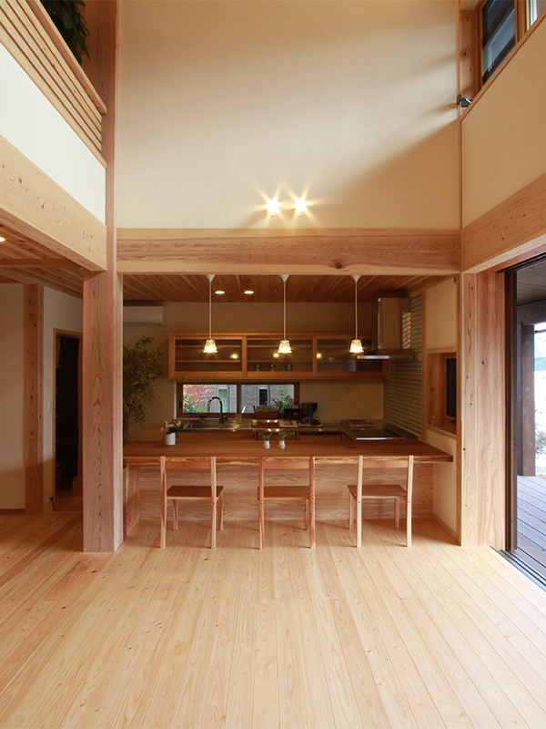 二階建てギャラリー