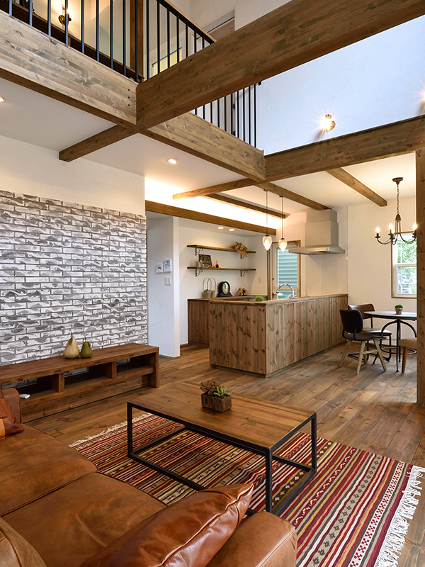 二階建てギャラリー