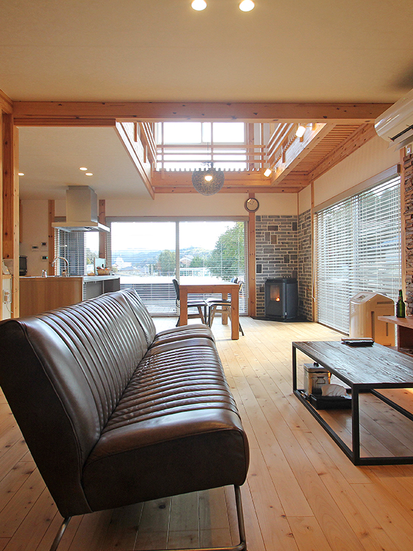 二階建てギャラリー