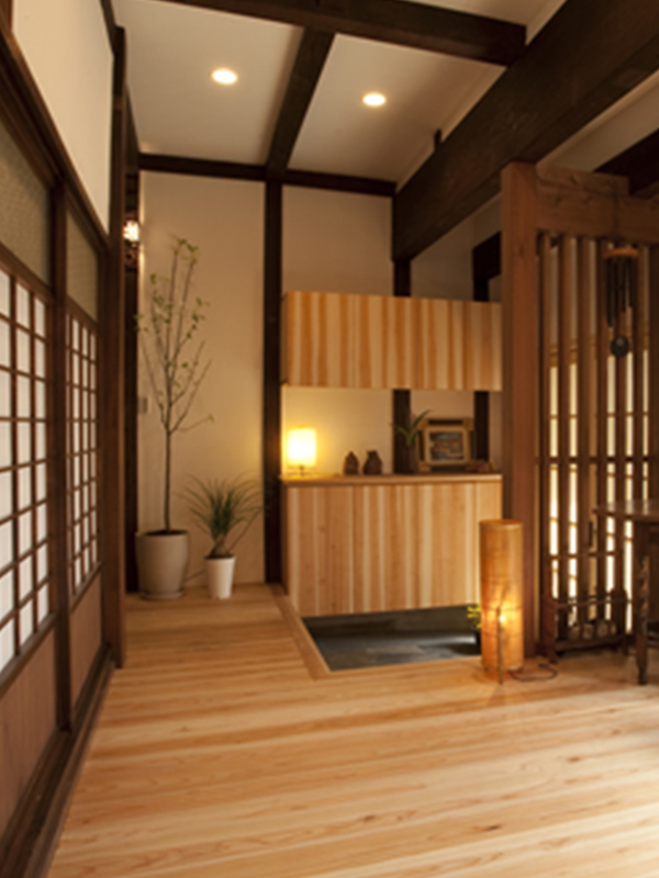 二階建てギャラリー