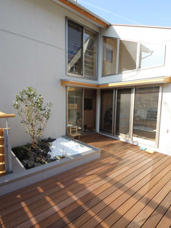 二階建てギャラリー