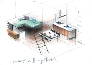 リビング＆ダイニングイメージ